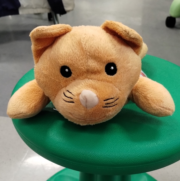 Melissa And Doug Plush Cheddar Orange Cat With Collar Replacement Stuffed animal - Picture 4 of 16